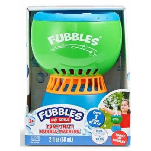 Fubbles No Spill Fun-Finiti Bubble Machine