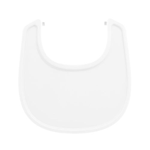 Stokke Tray for Nomi, White - Easily Mounts on Stokke Nomi Baby Set - Dishwasher-Safe, Food-Grade Plastic