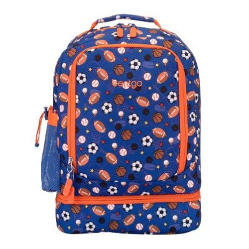 Bentgo Kids' 2-in-1 17" Backpack & Insulated Lunch Bag - Sports