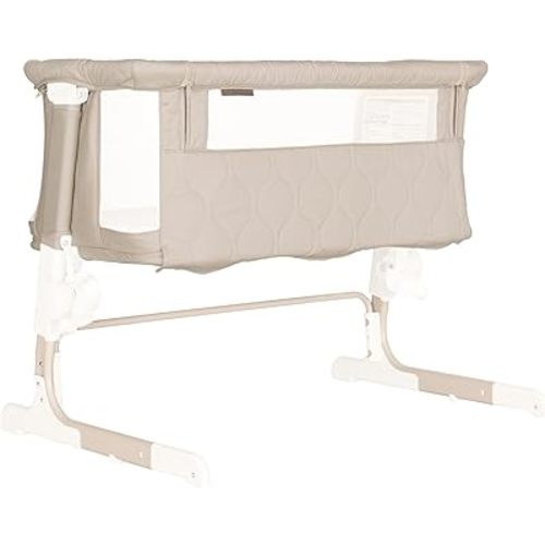 Baby Delight Beside Me Dreamer Bassinet | Bedside Sleeper | 8-Position Height Adjustment | Organic Sesame