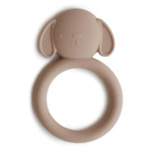 Mushie Baby Silicone Dog Teether
