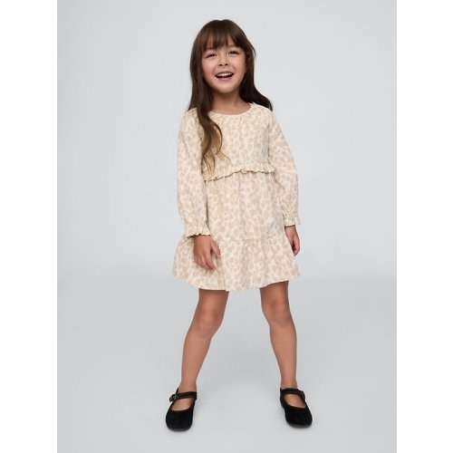 babyGap Tiered Leopard Corduroy Dress