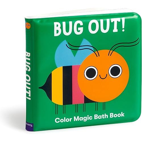 Bug Out! – Waterproof Color Changing Magic Bath Book for Babies and Toddlers Novelty Book – January 17, 2023