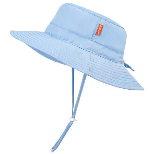HECCEI Infant Sun Hat with UPF 50+ Sun Protection Hat, 0-6 Months, Blue