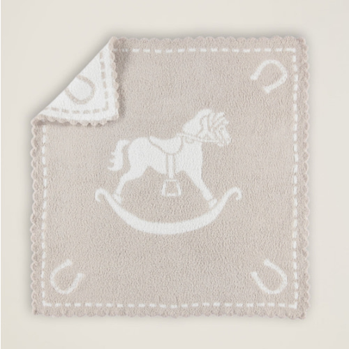 Barefoot Dreams CozyChic® Scalloped Receiving Blanket