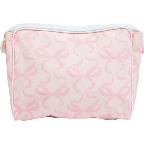 The Large Go Bag, Bows on PInk - Apple of My Isla | Maisonette