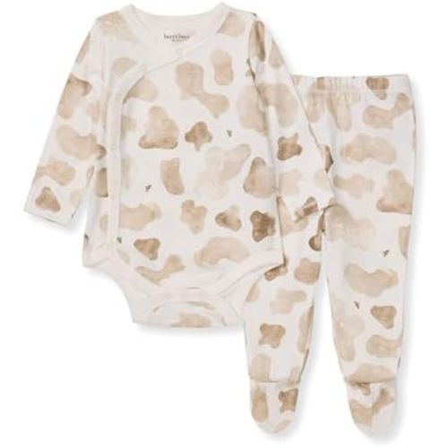 Burt's Bees Baby Unisex Bodysuit and Pant Set, 100% Organic Cotton