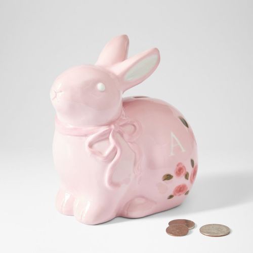 Hand Painted Ceramic Coin Bank