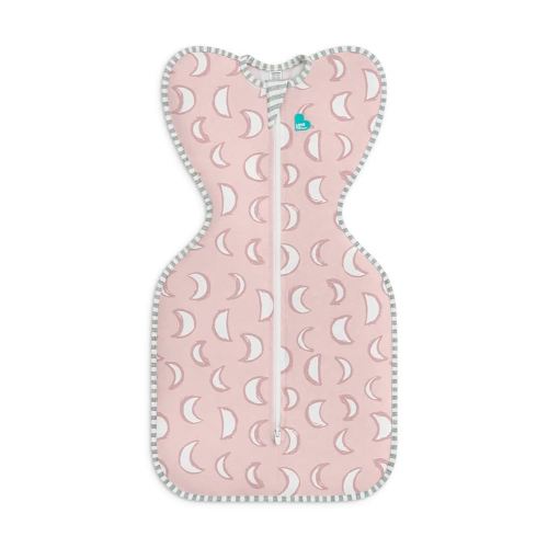 Love to Dream Swaddle UP, Sleep Sack 0-3 months, Self-Soothing, Improves Sleep, Snug Fit Helps Calm Startle Reflex, Baby Essentials must haves Newborn, 1.0 TOG, 8-13 lbs, Eclipse Pink