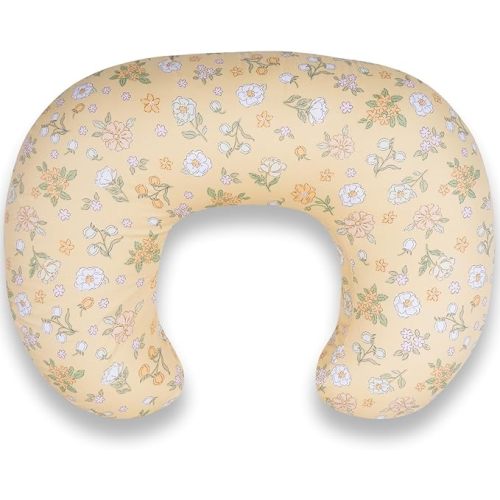 Nursing Pillow, Ergonomic Breastfeeding Pillow for Breastfeeding & Bottle Feeding, Standard Size Breathable with Washable Cover, Hypoallergenic (0-12Months)