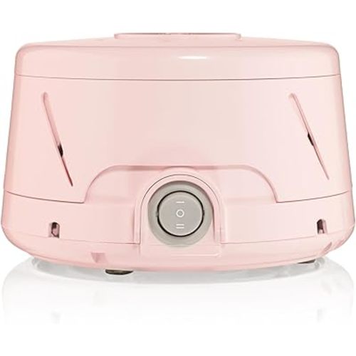 Yogasleep Dohm Classic (Pink) The Original White Noise Machine, Soothing Natural Sound from A Real Fan, Noise Cancelling for Office Privacy, Travel & Meditation, Sleep Therapy for Adults & Baby