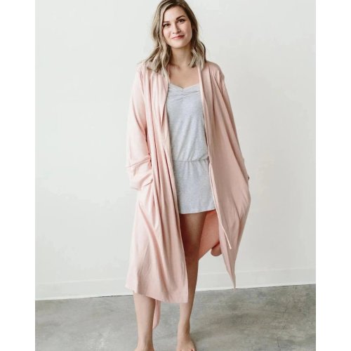 Goumi Organic Cotton Robe for Maternity & Nursing
