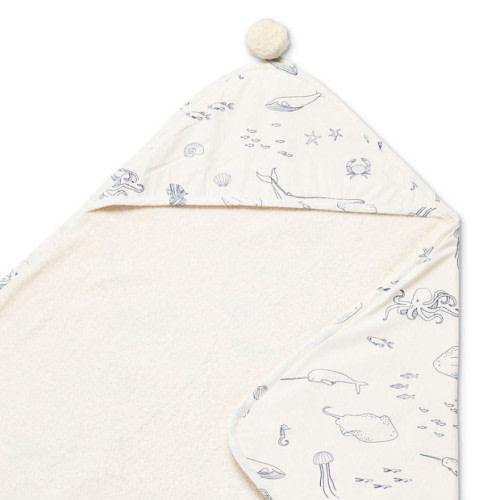 Life Aquatic Hooded Towel