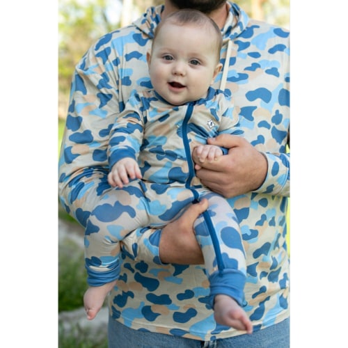 Baby Zip Up - Rockport Camo – BURLEBO