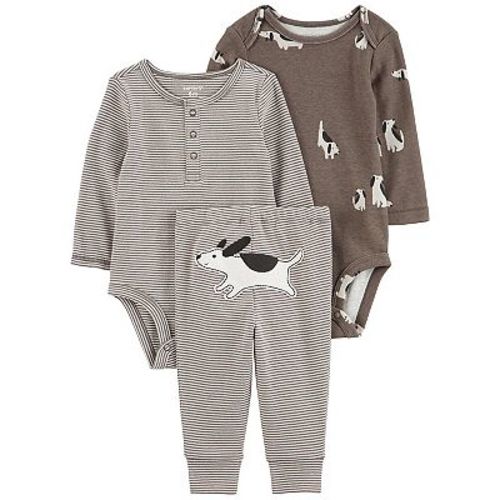 Baby Boy Carter's 3-pc. Dog Bodysuit & Pants Set