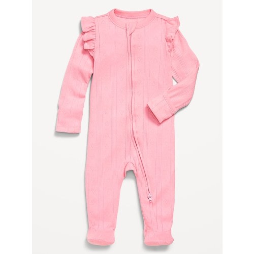 2-Way-Zip Sleep & Play Footed One-Piece for Baby