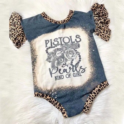 PISTOLS KIND OF GIRL Romper