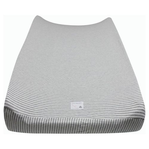 Burt's Bees Baby® Organic Changing Pad Cover - Gray Stripe