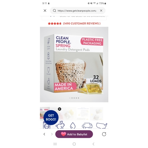 Laundry Detergent Pods | Clean People