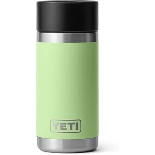 YETI Rambler 12 oz Bottle, Stainless Steel, Vacuum Insulated, with Hot Shot Cap