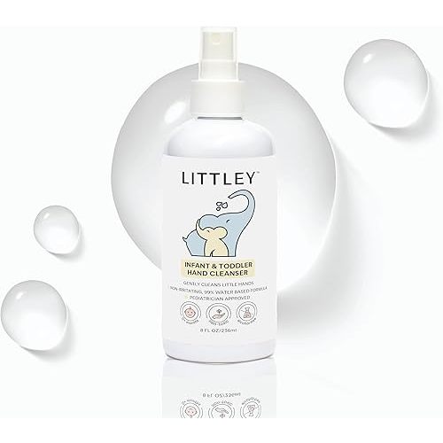 Littley Infant & Toddler Hand Cleanser, 8oz Spray Bottle