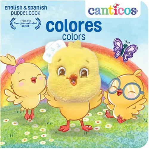 Canticos Colores libro de marionetas / Colors Puppet Book (Bilingual)