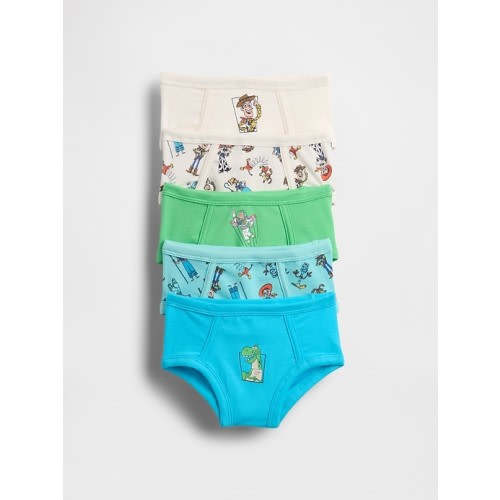 Gap × Disney Toddler Organic Stretch Cotton Briefs (5-Pack)