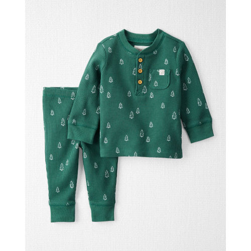 Baby Organic Cotton Waffle Knit Set - Little Planet | Carter's