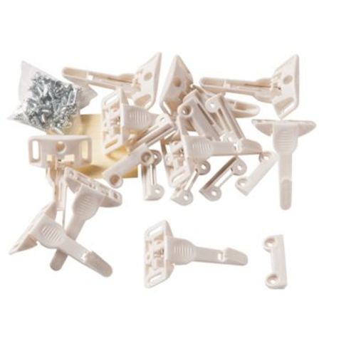 Safety 1st Spring-Loaded Cabinet & Drawer Latches - 10pk