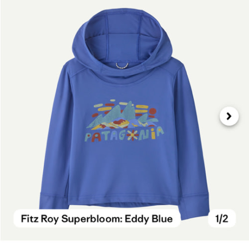 Patagonia Baby Capilene® Silkweight Hoody