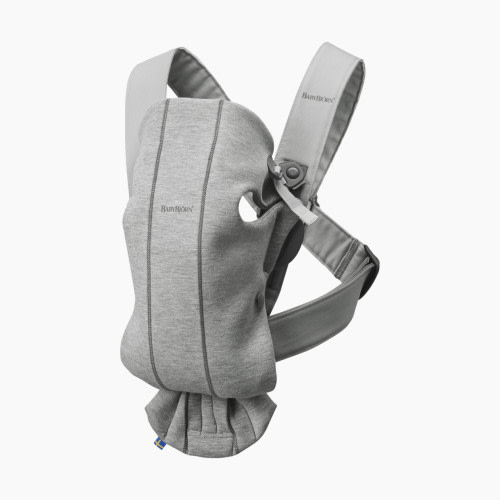 BabyBjörn Baby Carrier Mini - Light Grey 3 D Jersey