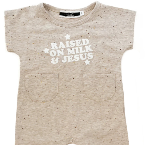 Raised On Milk & Jesus Jumpsuit – AmorClothingCo.
