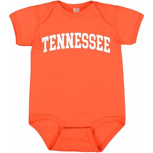 Size 6 Months - Wild Bobby State of Tennessee College Style Fashion T-Shirt