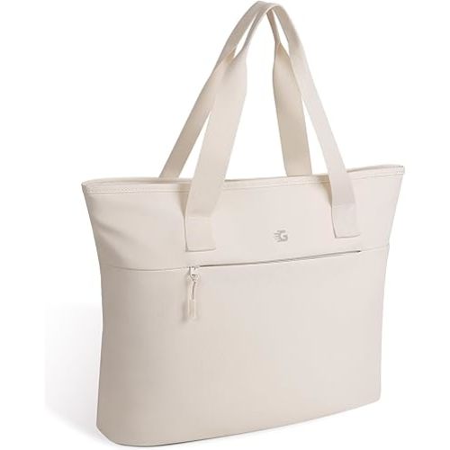 2-in-1 Cooler Bags Insulated for Women, Insulated Tote with 15.6 Inch Laptop Compartment, Large Capacity Computer Handbag for Work, Nurse, Office, Outdoor, Beach,Gym