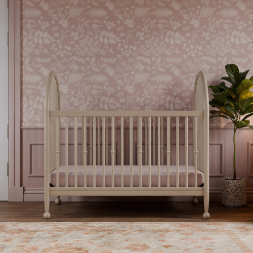 Namesake Alouette 3-in-1 Convertible Spindle Crib | Birch Lane