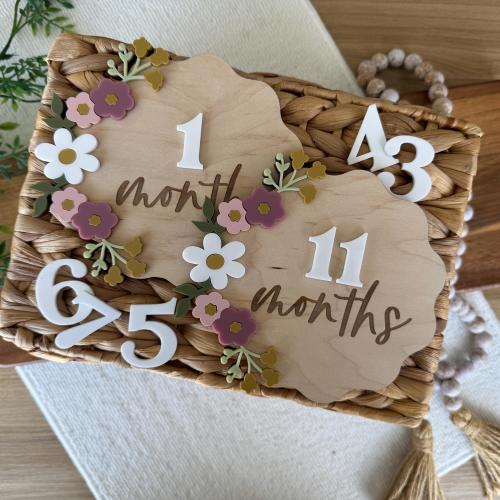 Monthly Milestone Cards