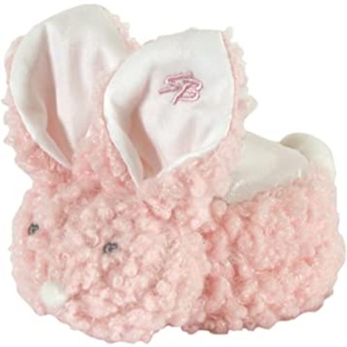 Stephan Baby Shaggy Plush Boo-Bunnie Comfort Toy and Boo Cube, Pink
