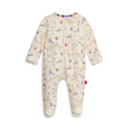 Magnetic Me Furry Field Day Print Footie