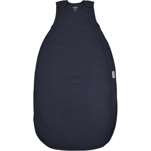 Woolino 4 Season Sleep Sack - Ultimate Merino Wool Sleeping Bag - Two-Way Zipper Adjustable Universal Size Sleep Sack for Baby (2-24 Months) - Indigo
