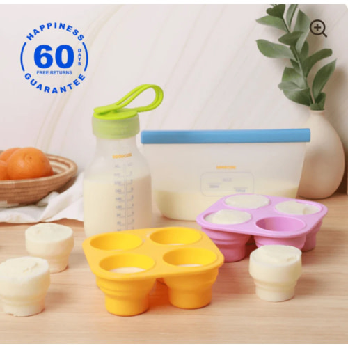 BoobCube breast milk storage system