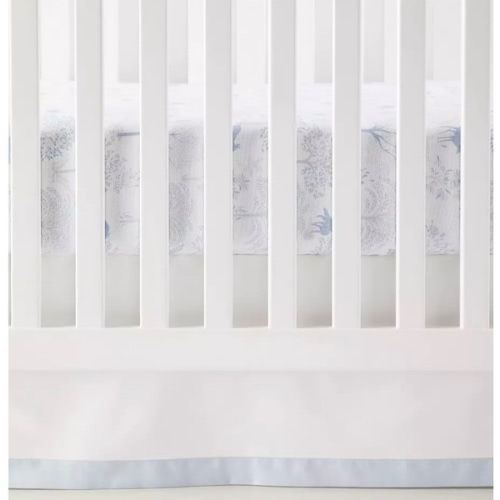 Border Frame Crib Skirt | Serena and Lily