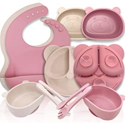 Giggley Baby Spoons Self Feeding 6+ Months, Baby Spoons and Forks