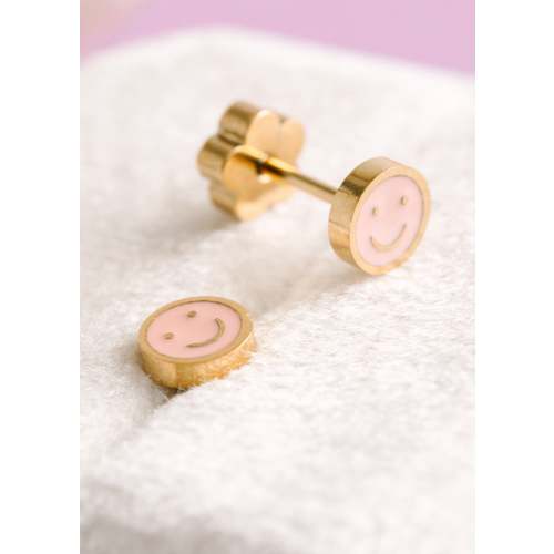 Tiny Pink Smiley