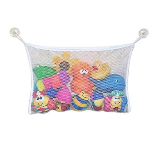 Bathroom Toy Organizer Hanging Mesh Net Storage Bag For Kids Toddlers and Baby