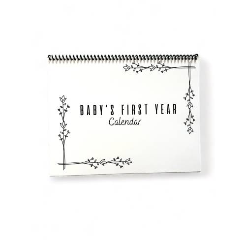 Baby's First Year Calendar