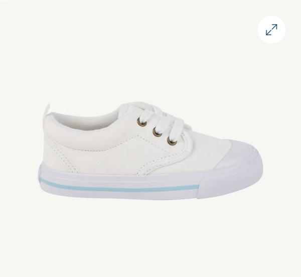 Prep Step Sneakers - white size 4
