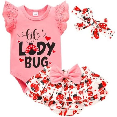 Newborn Baby Girl Clothes Infant Ruffles Romper Shorts Set Floral Summer Outfits Cute Baby Clothes Girl
