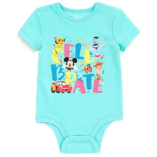 Disney D100 Finding Nemo Genie Simba Newborn Baby Boys Bodysuit Blue 6-9 Months