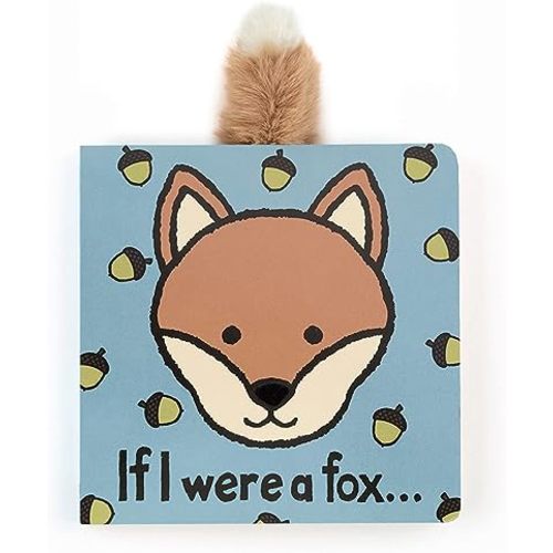 Jellycat If I were a Fox: A Touch and Feel Board Book Children's Book | Baby Gift