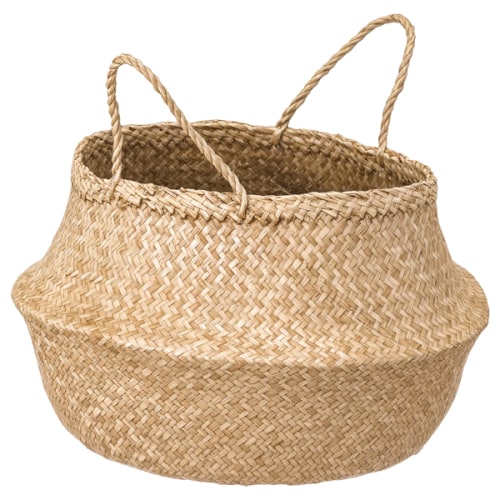 Basket - seagrass 9 7/8 "
